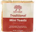 Divina Traditional Mini Toasts, 2.8 Ounce -- 24 per case