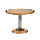Cal-Mil Madera Rustic Pine Footed Pedestal Cake Stand, 12.75 inch Dia. x 9 inch Height