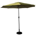 American Maid Aluminum Olive Green Umbrella with Crank, 9 feet -- 4 per case