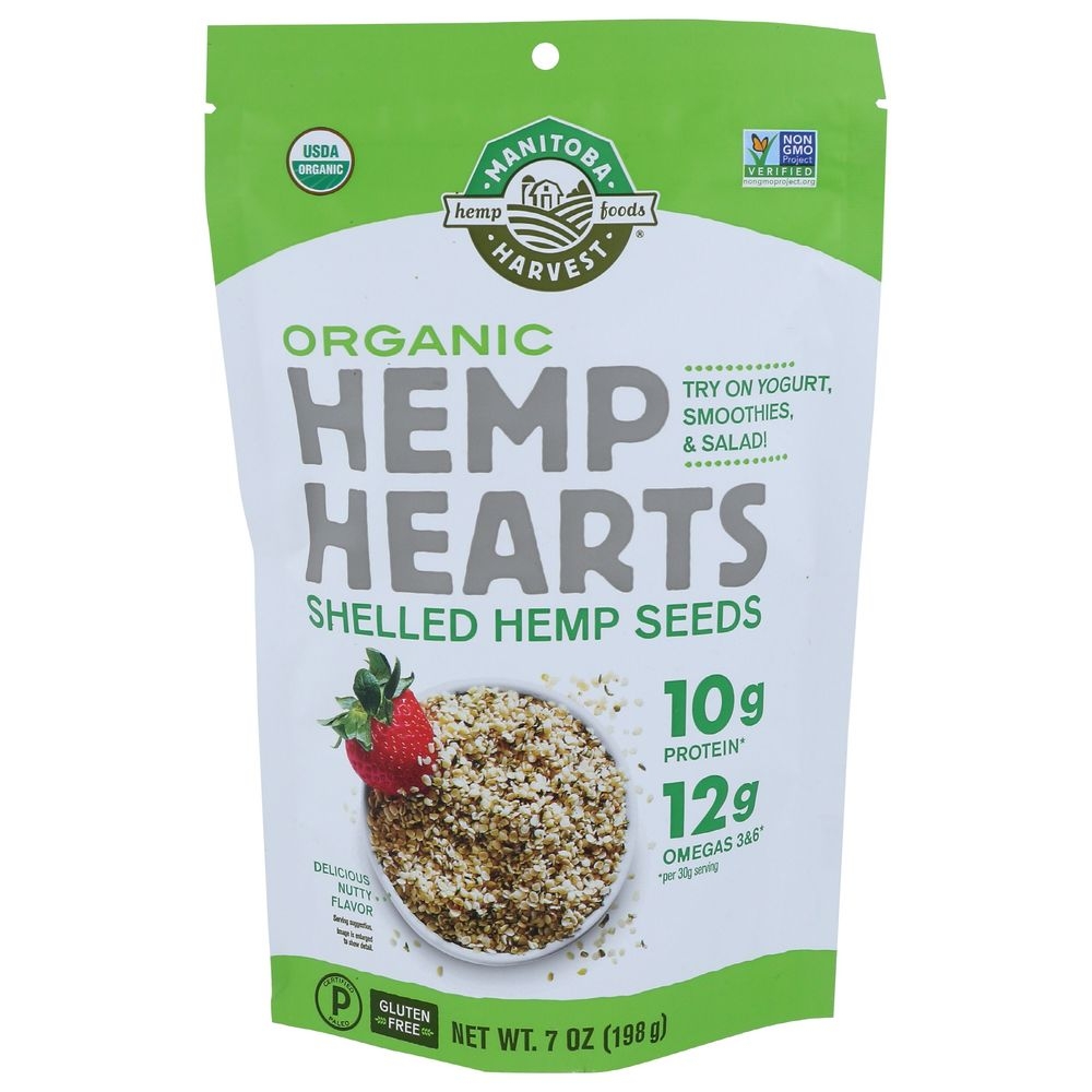Manitoba Harvest Hemp Hearts Shelled Hemp Seeds, 7 Ounce