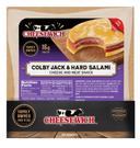 Cheesewich Hard Salami and Colby Jack Cheese, 2.5 Ounce -- 64 per case.