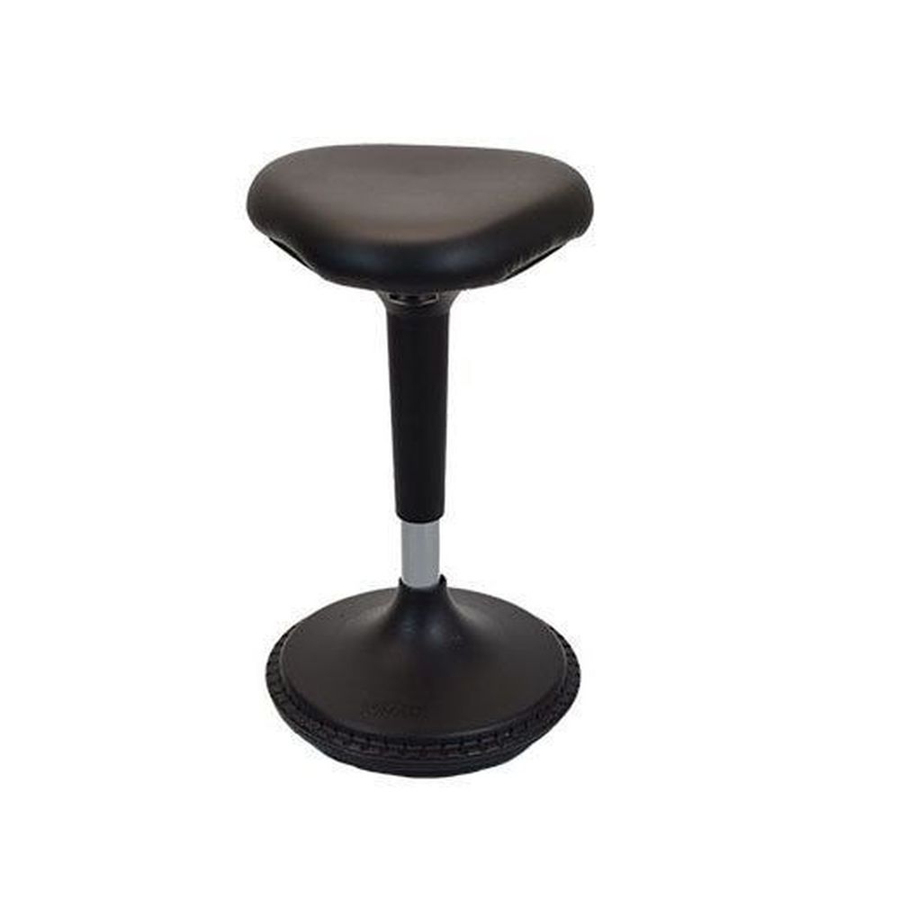 Uncaged Ergonomics Triangle Black Wobble Stool