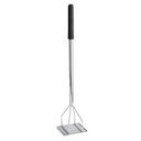 Tablecraft Chrome Plated Metal Square Bean Masher, 19 inch