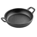 Tablecraft Cast Iron Cookware Round Mini Server with Handles, 12 Ounce Capacity