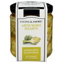 Cucina and Amore Quartered Marinated Artichoke Hearts, 14.5 Ounce -- 6 per case