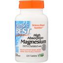 Doctors Best High Absorption 100 Percent Chelated Magnesium Tablet - 120 count per pack