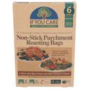 If You Care Medium Non Stick Parchment Roasting Bags, 6 count -- 8 per case