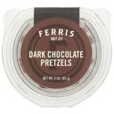 Ferris Coffee and Nut Dark Chocolate Pretzels, 3 Ounce -- 12 per case