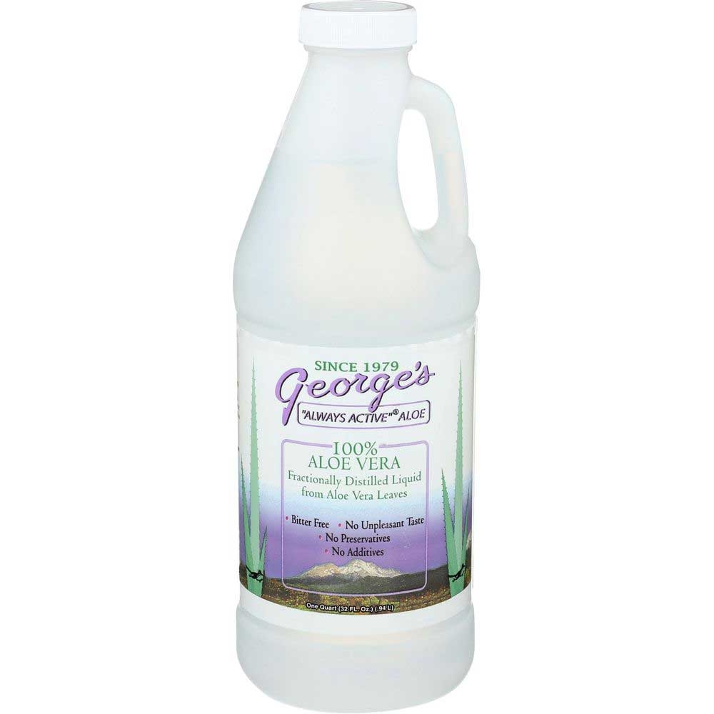 Georges Aloe Vera Liquid, 32 Fluid Ounce