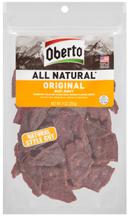 Oberto Original Beef Jerky, 9 Ounce -- 6 per case.