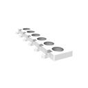 Silikomart SteccoFlex Silicone 6 Cavity Sun Mini Ice Cream Pop Mold Set, set of 2