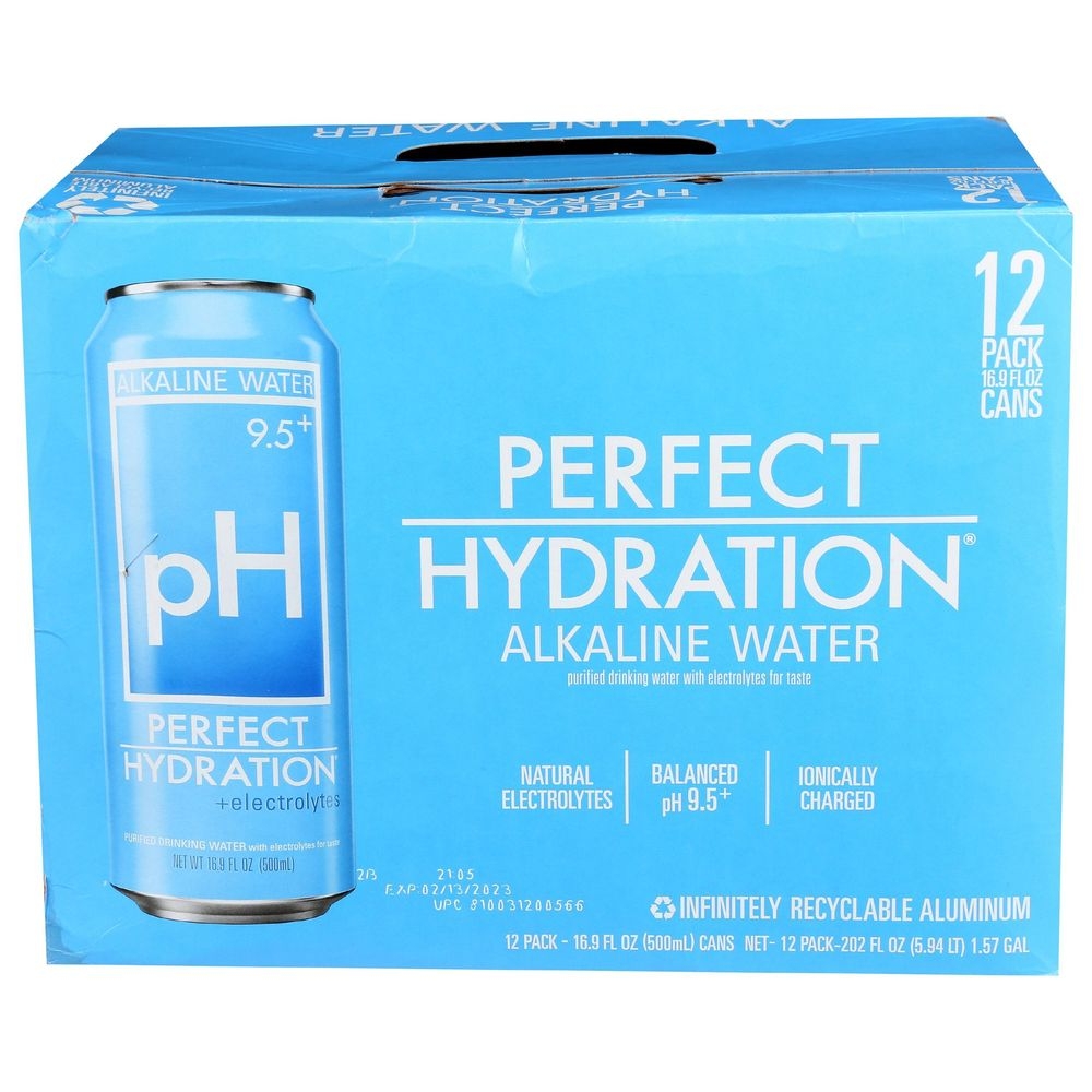 Perfect Hydration Alkaline Water, 202 Fluid Ounce -- 2 per case