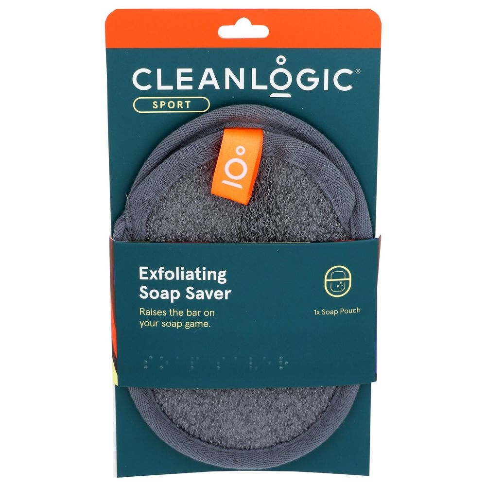 Cleanlogic Exfoliating Soap Saver for Mens
