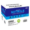 Safeko Medium Black 5 Mil Powder Free Nitrile Examination Gloves, 100 count -- 10 per case