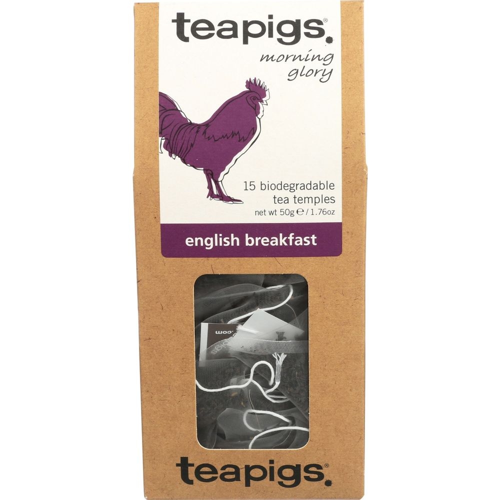 Teapigs English Breakfast Tea, 15 tea bags -- 6 per case