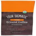 Four Sigmatic Think Ground Coffee with Lions Mane and Chaga Mushrooms, 12 Ounce