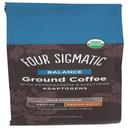 Four Sigmatic Balance Ashwagandha and Eleuthero Adaptogens Medium Roast Ground Coffee, 12 Ounce