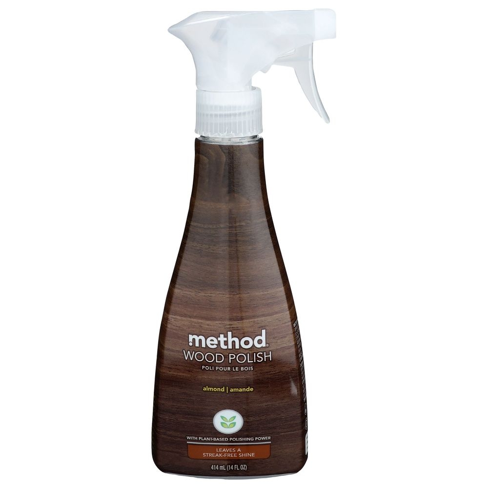 Method Almond Scent Wood Polish Spray, 14 Ounce -- 6 per case