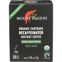 Mount Hagen Organic Fairtrade Decaffeinated Instant Coffee, 1.76 Ounce -- 8 per case