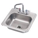 Krowne One Compartment Drop-In Sink, 15 x 15 inch