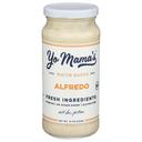 Yo Mamas Foods Classic Alfredo Sauce, 16 Ounce -- 6 per case