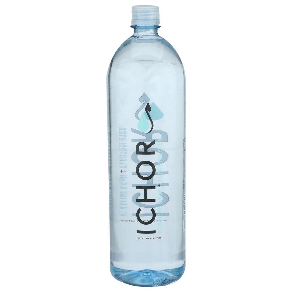Ichor 9.5PH Alkaline Water Plus Electrolytes, 50.7 Fluid Ounce -- 6 per case