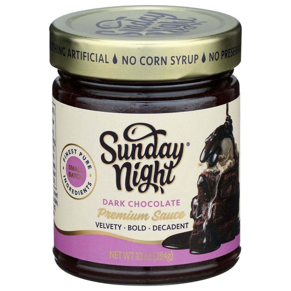 Sunday Night Dark Chocolate Sauce, 10 Ounce -- 6 per case
