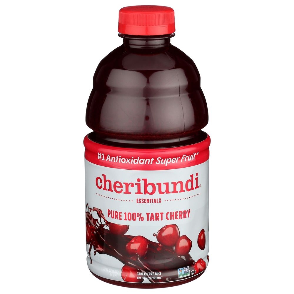 Cheribundi Pure Tart Cherry Juice, 32 Fluid Ounce -- 6 per case