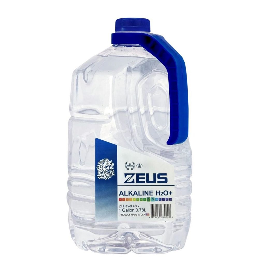 Zeus Alkaline Water, 128 Fluid Ounce -- 4 per case