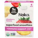 Noka Organic Strawberry Banana Smoothie, 16.9 Ounce -- 6 per case