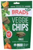 Brads Kale Plant Based Veggie Chips, 3 Ounce -- 12 per case