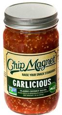 Chip Magnet Garlicious Salsa, 16 Ounce -- 6 per case