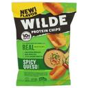 Wilde Spicy Queso Protein Chips, 1.34 Ounce -- 12 per case