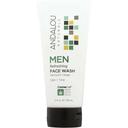 Andalou Naturals Cannacell Clean Plus Tone Men Refreshing Face Wash, 6 Fluid Ounce