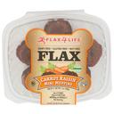 Flax4Life Carrot Raisin Mini Muffin, 7 Ounce -- 8 per case.