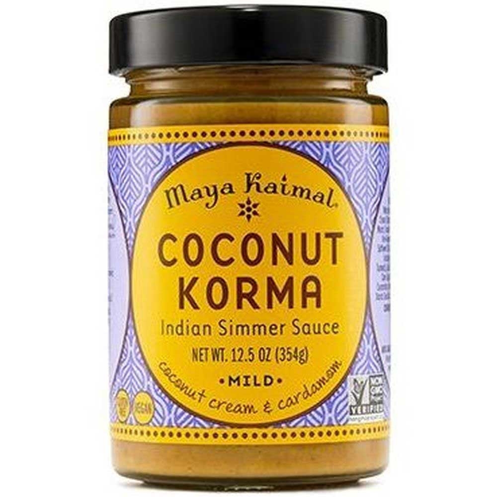 Maya Kaimal Coconut Korma Simmer Sauce, 12.5 Ounce -- 6 per case