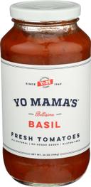 Yo Mama's Tomato Basil Sauce, 25 Ounce -- 6 per case