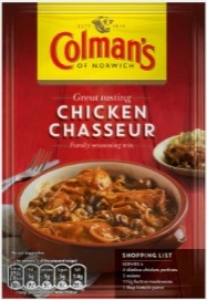 Colemans Chicken Chasseur Mix, 1.5 Ounce -- 16 per case