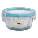 Snapware Round Glass Food Storage Cup, 236 Milliliter Capacity -- 4 per case