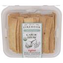 Firehook Organic Garlic Thyme Baked Cracker, 8 Ounce -- 12 per case