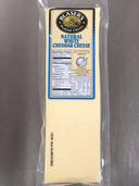 Blaser's Natural White Ceddar Cheese, 5 pound -- 2 per case