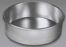 American Metalcraft 3800 Series Cake Pan, 6 x 3 inch