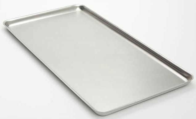 American Metalcraft Rectangle Plain Aluminum Pizza Pan, 12 x 24 x 1 inch