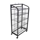 Mobile Merchandisers 5-Shelf Bakery DisplayBlack