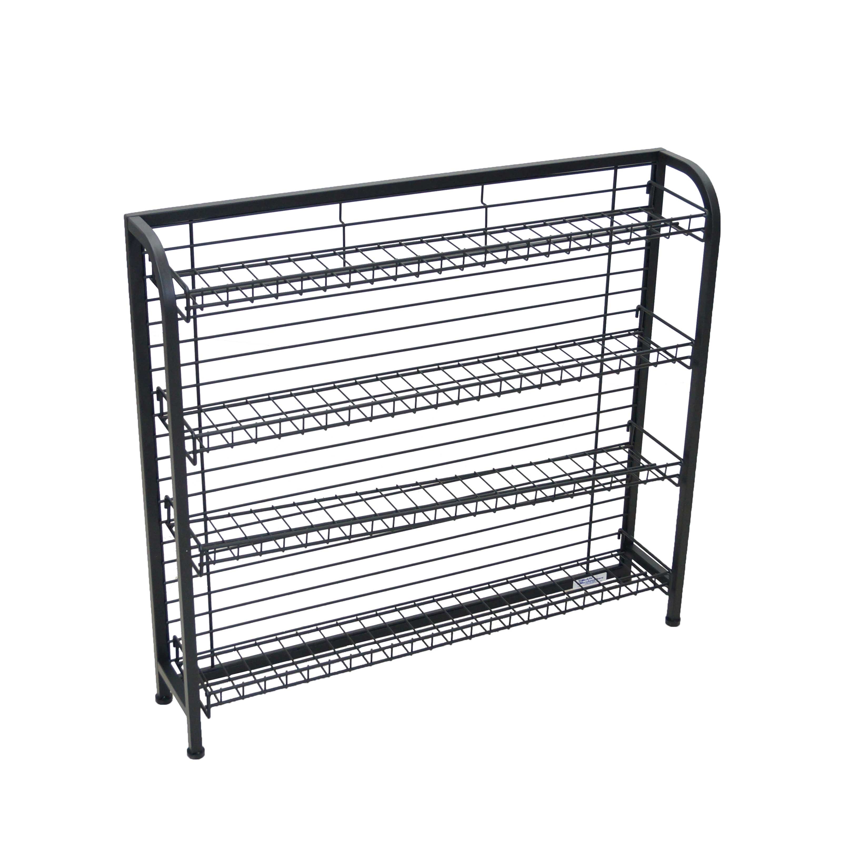 Mobile Merchandisers 4-Shelf Under Counter Rack (6" Shelves)