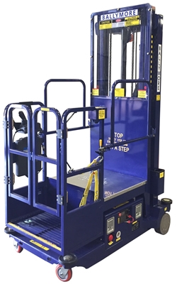 Ballymore Drivable Power Stocker Lift.
