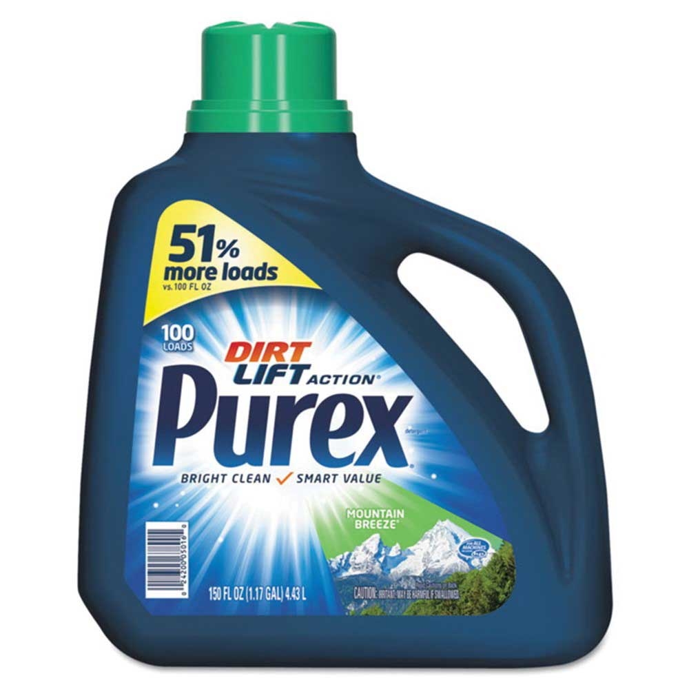 Purex Blue Laundry Detergent, 150 Ounce -- 4 per case