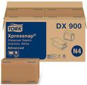 Tork Advanced Xpressnap White 1 Ply Paper Dispenser Napkin, 4.25 x 6.5 x 1.93 inch -- 6000 per case