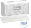 Kleenex Scottfold 1 Ply Multifold White Paper Towel, 12.4 x 9.4 x 11.063 inch -- 3000 per case