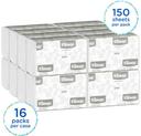 Kleenex White Rectangular Multifold Paper Towel, 9.4 x 9.2 x 9.4 inch -- 2400 per case